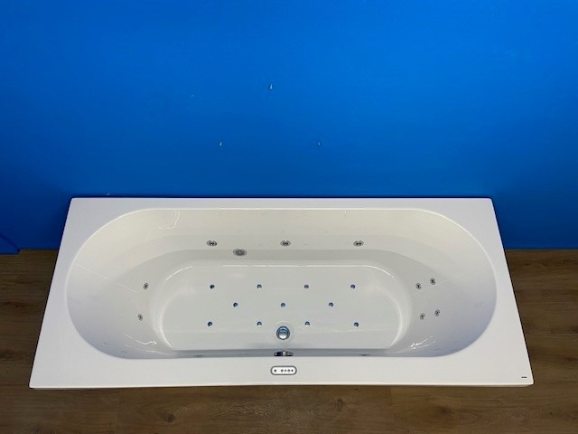 Riho Carolina bubbelbad met Advance systeem 180x80 wit