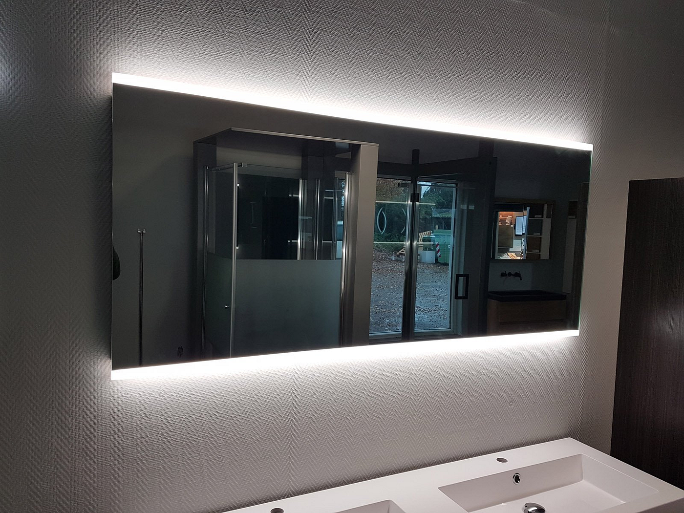 Spiegel Twinlight met led 120x70 cm