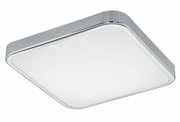 Eglo Manilva 1 LED plafondlamp 29x29 chroom