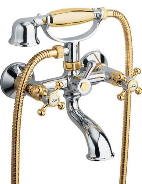 Antea Wandmontage badmengkraan incl. handDouche chroom/goud