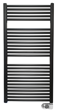 Wiesbaden Elara elektrische radiator 118,5 x 60 cm mat zwart