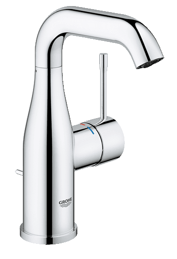 Grohe Essence New Wastafelkraan m-size Chroom met waste