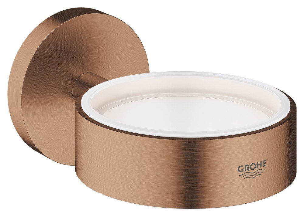 Grohe Essentials warm sunset zeephouder geborsteld brons