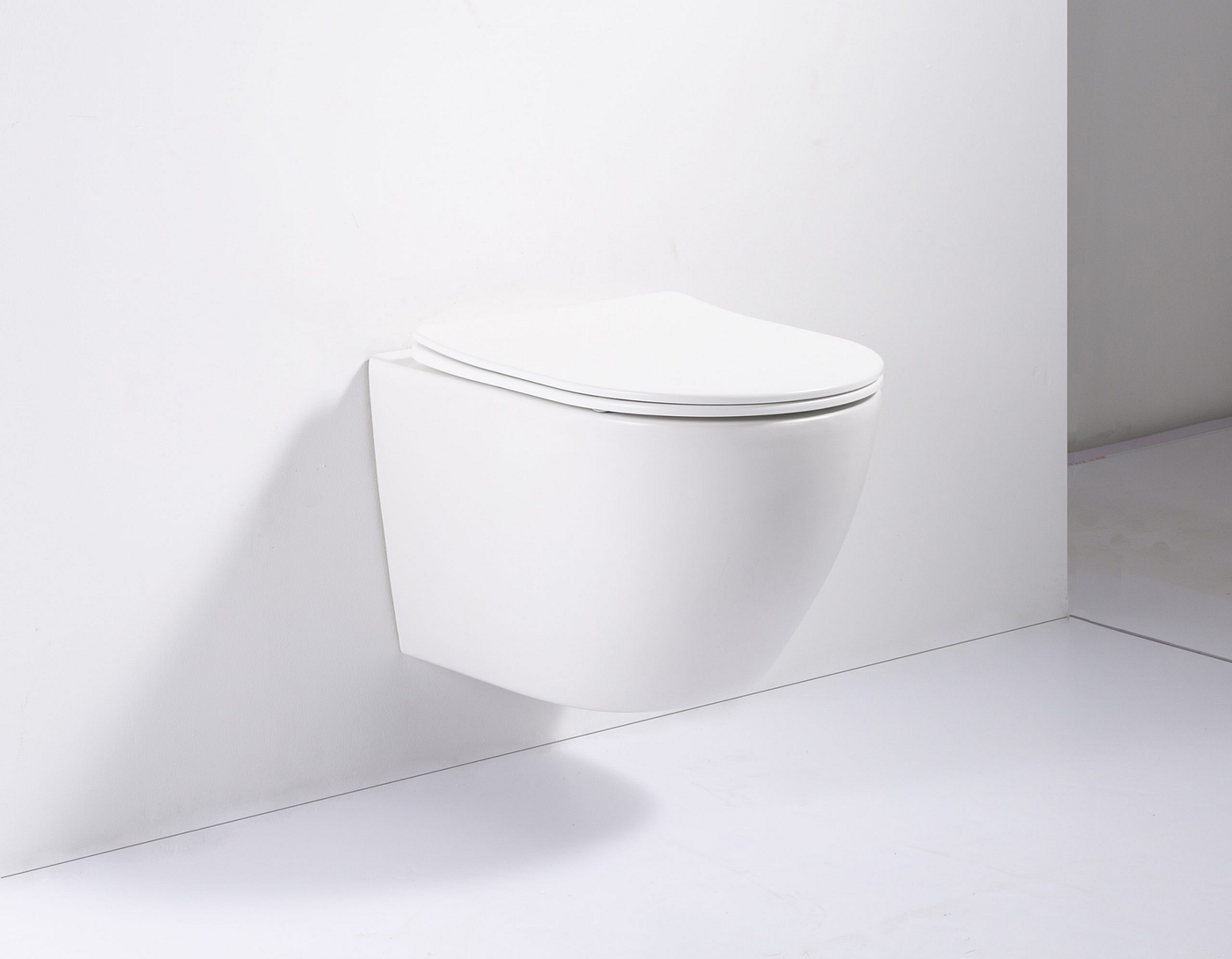 Dateg Vulsini rimfree hangend toilet 48 mat wit