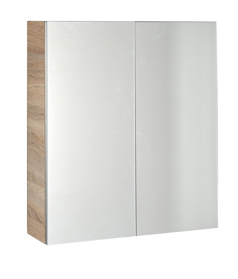 Vega Spiegekast 60x70x18cm oak platin