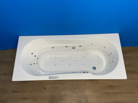 Xenz Barbados bubbelbad met Koller Supreme systeem 180x80 wit