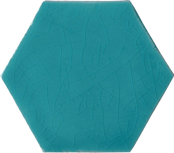 Alcoceram hexagon tegel Manual Exagono 10X11,5 Verde Azulado