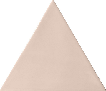 Quintessenza 3LATI driehoek tegel 13,2x11,4 Rosa Lucido