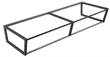 SKA Constructie badmeubel wastafel frame 120 mat zwart