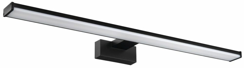 Sapho Chicago XL LED spiegellamp 60 mat zwart