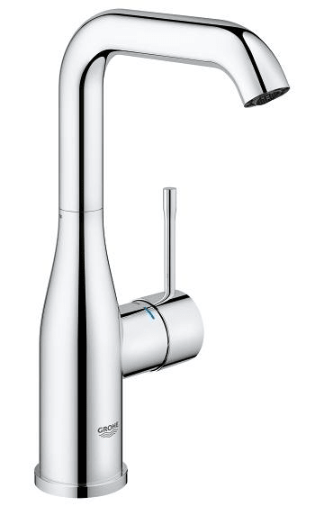 Grohe Essence Wastafelkraan l-size zonder waste Chroom