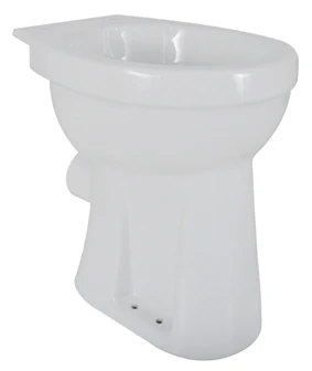 Xellanz staande verhoogde toiletpot +6 PK wit