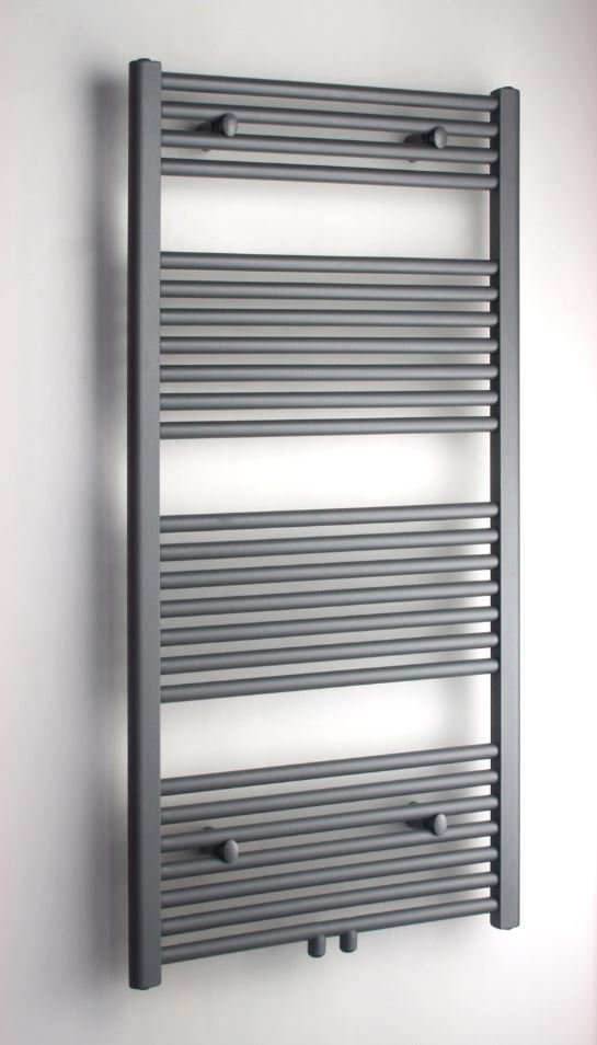 Novara Apollo R radiator 50x120 metallic grijs