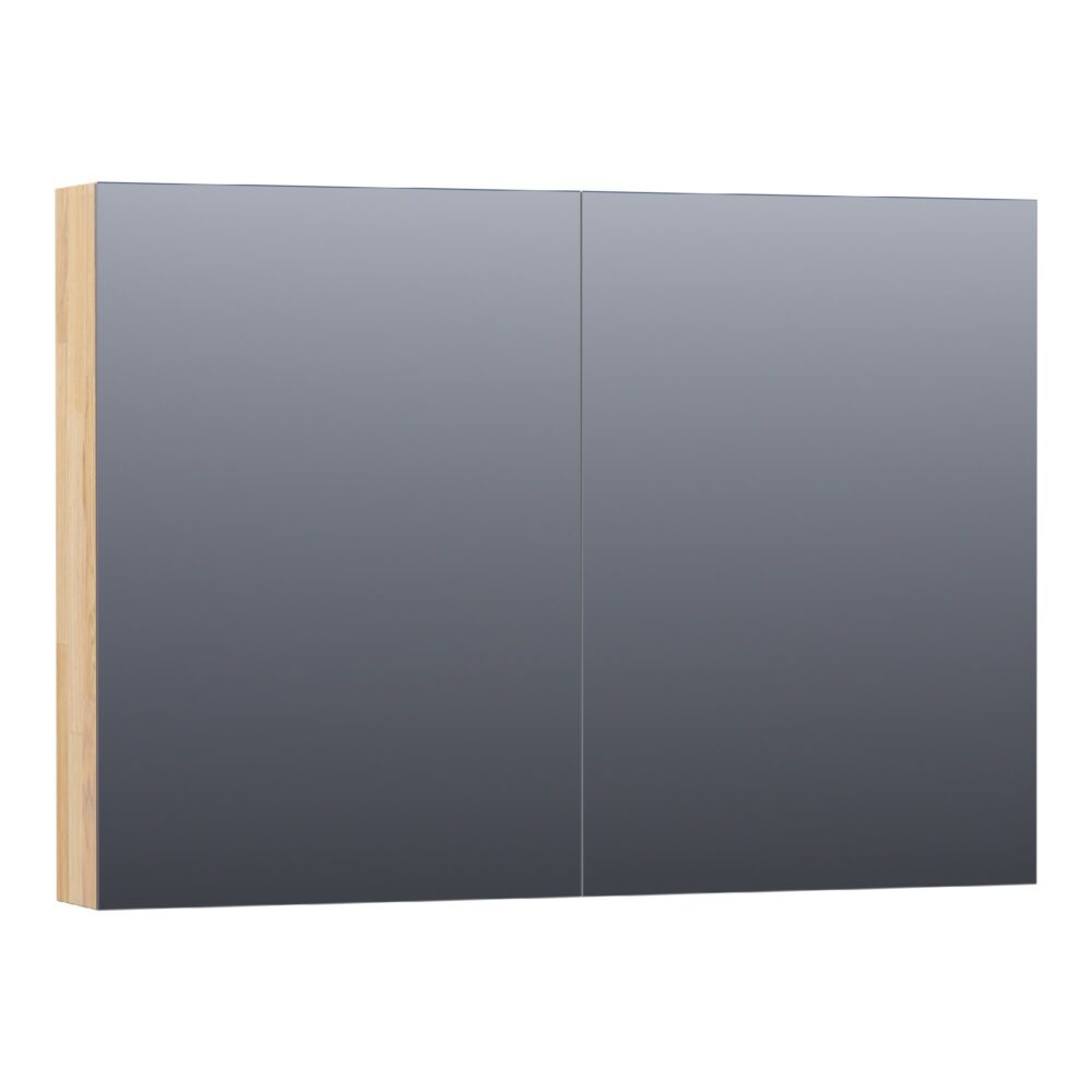 Topa Plain spiegelkast 100 grey oak