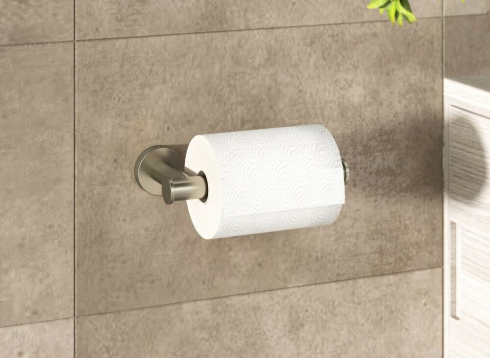 Hotbath Cobber X CXA04 toiletrolhouder mat zwart