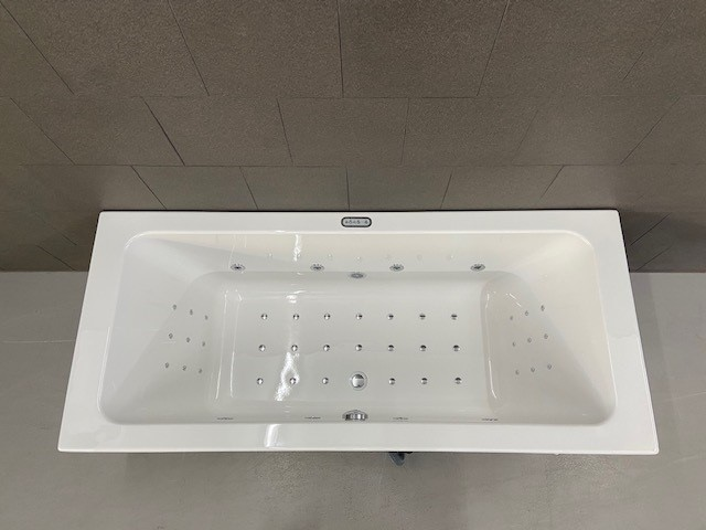 Xenz Society bubbelbad met Advance systeem 190x90 wit 20 bodemjets