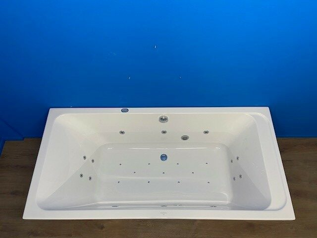 Villeroy & Boch Omnia Architectura bubbelbad met Premium systeem 190x90 wit