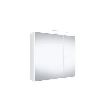 Best Design Happy spiegelkast met verlichting 60x60cm wit