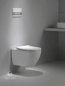 Dateg Delivo Star hangend toilet met tornadospoeling wit
