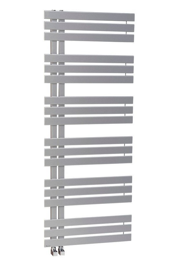 Sapho Silvana handdoekradiator 60x150 cm zilver