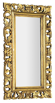 Sapho Samblung spiegel met houten lijst 40x70 goud - 1