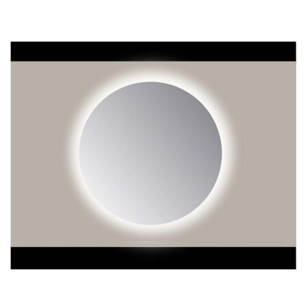 Sanicare Q-mirrors ronde spiegel Ø50cm witte LED verlichting