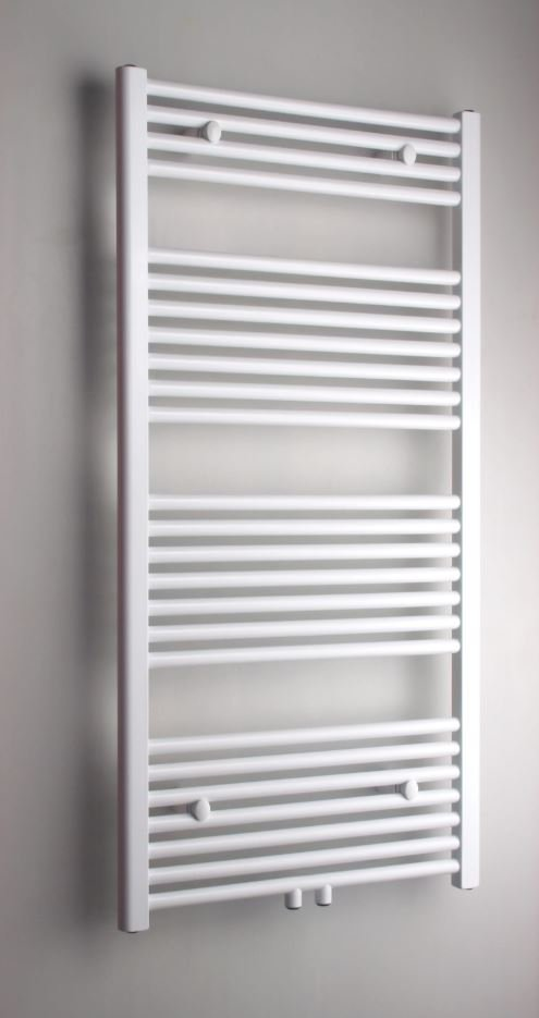 Novara Apollo R radiator 50x180 recht midden aansluiting wit