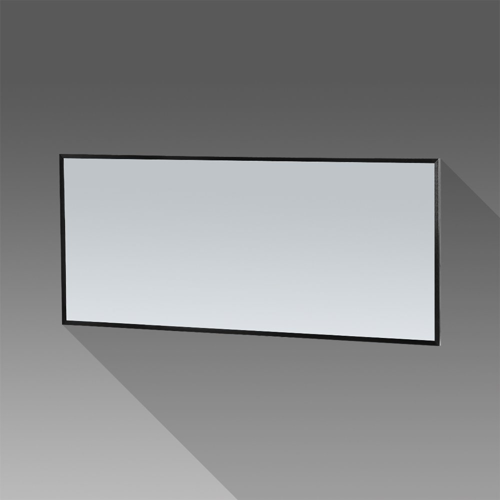 Topa Silhouette 200 mat zwarte spiegel 200x70cm