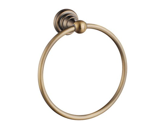 Sapho Diamond handdoekring bronzen