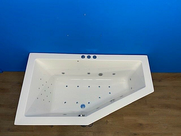 Xenz Society links bubbelbad Koller Los Angeles systeem 160x90 wit