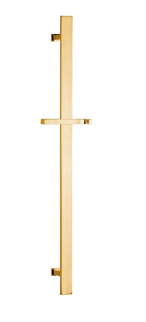 Sapho rechthoekige douchestang 70cm goud