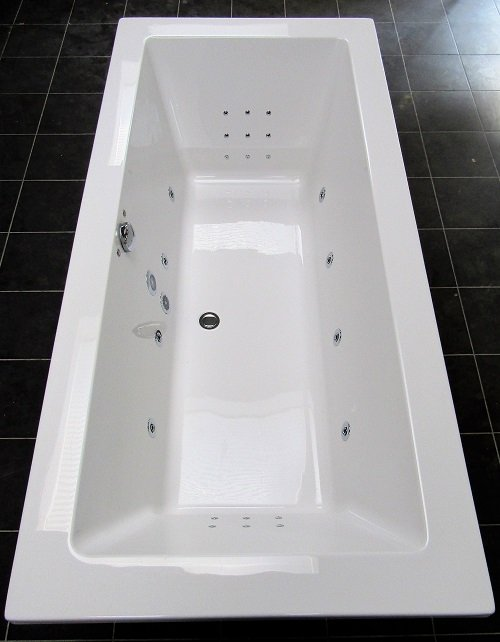 Xenz Society bubbelbad met Koller WP2 systeem 190x90 wit