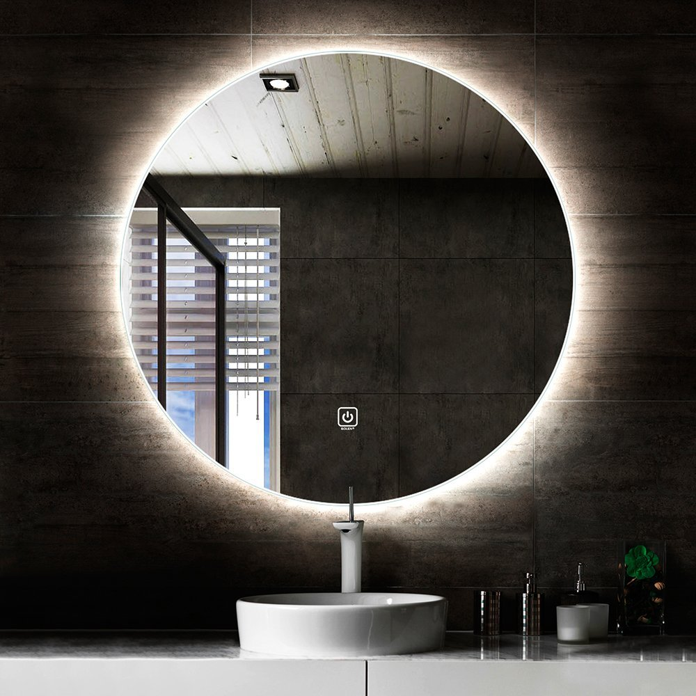 Saniclear Circle ronde spiegel met LED verlichting 100 cm