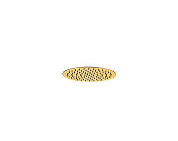 JEE-O Slimline kleine hoofddouche 25 mat goud - 800-6125