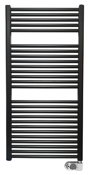 Wiesbaden Elara elektrische radiator 118,5 x 60 cm mat zwart