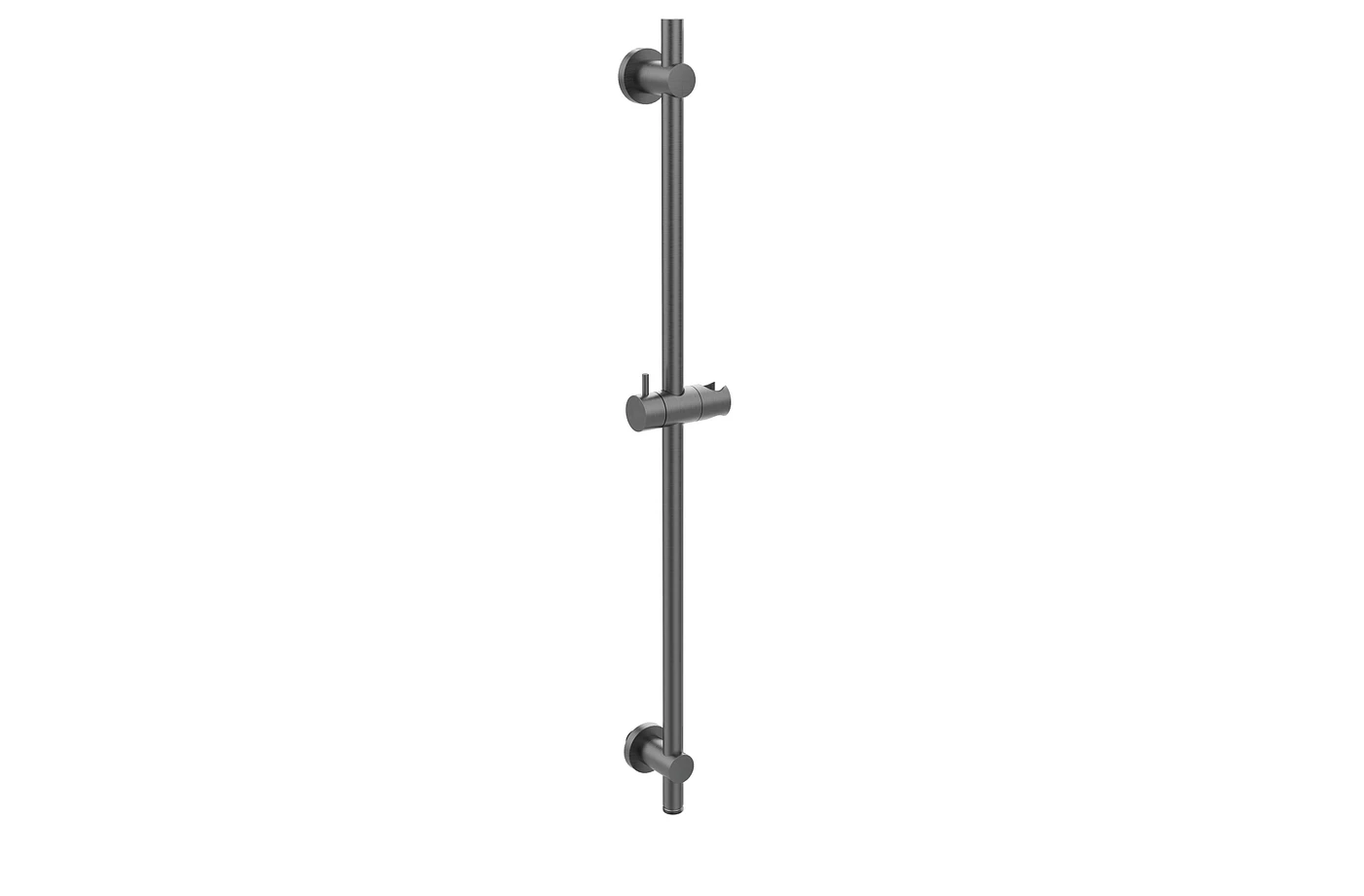 Wiesbaden Glijstang met wateraansluiting 66 cm gunmetal