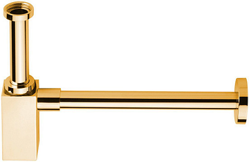 Sapho-vierkant-wastafelsifon-3cm-goud