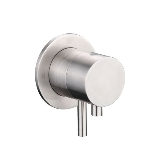 Best Design Ore thermostatische inbouwkraan 1 knops RVS