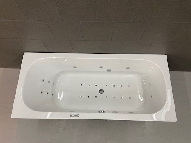 Xenz Aruba bubbelbad met Koller Excellent systeem 190x80 wit