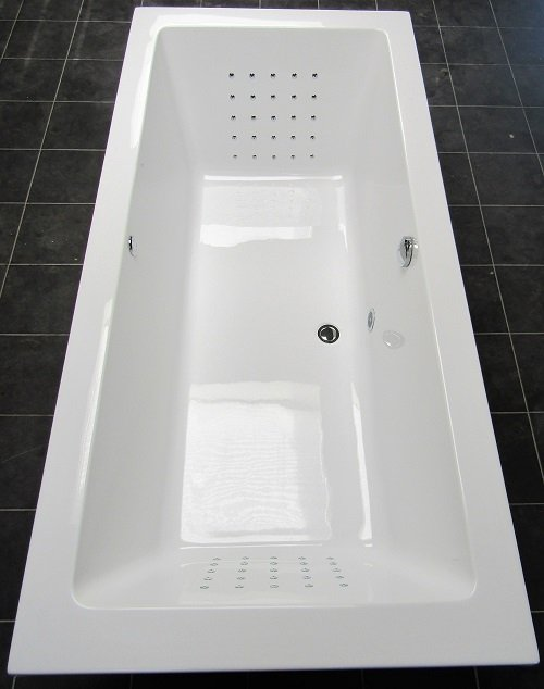 Xenz Society bubbelbad met WP2 systeem 190x90 wit