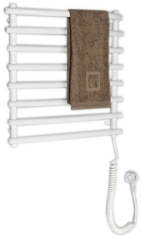 Aqualine Elektrische Handdoekradiator, 57x46.5 cm, 72 W, wit