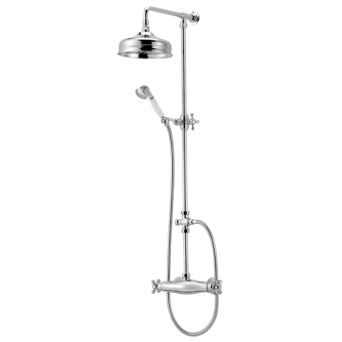 Xenz Melrose - douche opbouwset (thermostatisch) chroom