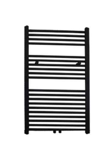 Neuer Lydia radiator met midden-onderaansluiting 120x60 mat zwart