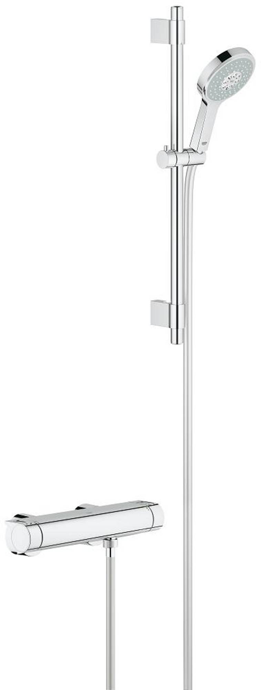 Grohe Grohtherm 2000 New douchethermostaat 15 cm (met perfect showerset Power & Soul) chroom