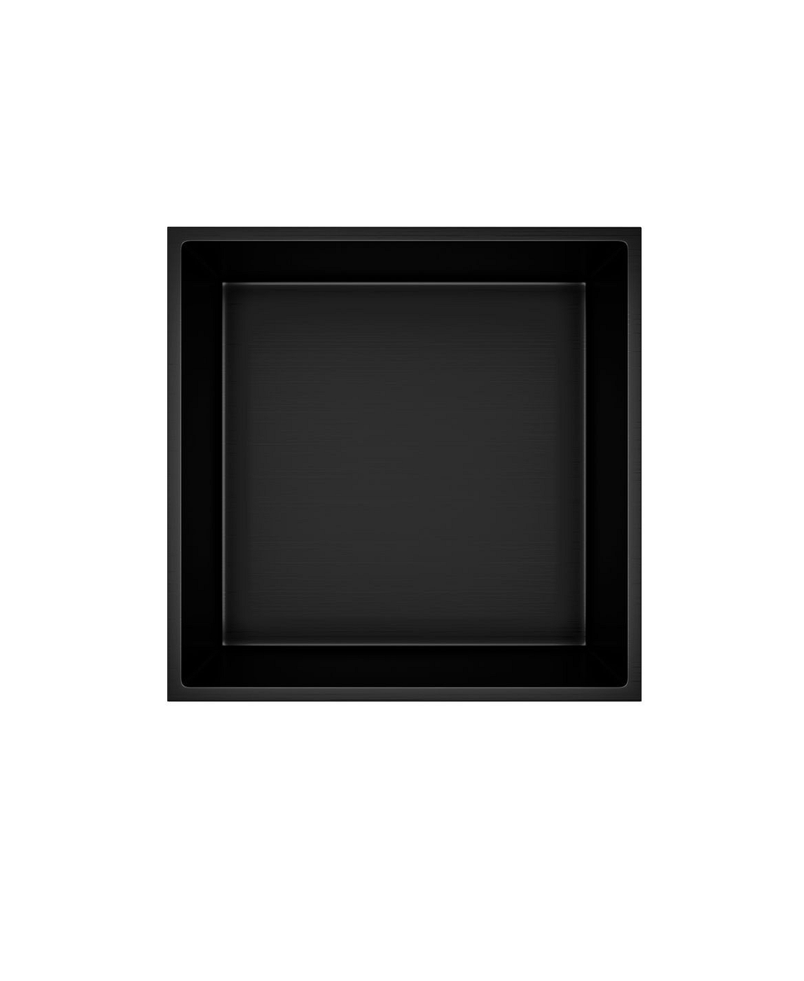 Aloni inbouwnis 30.5x30.5x10 mat zwart