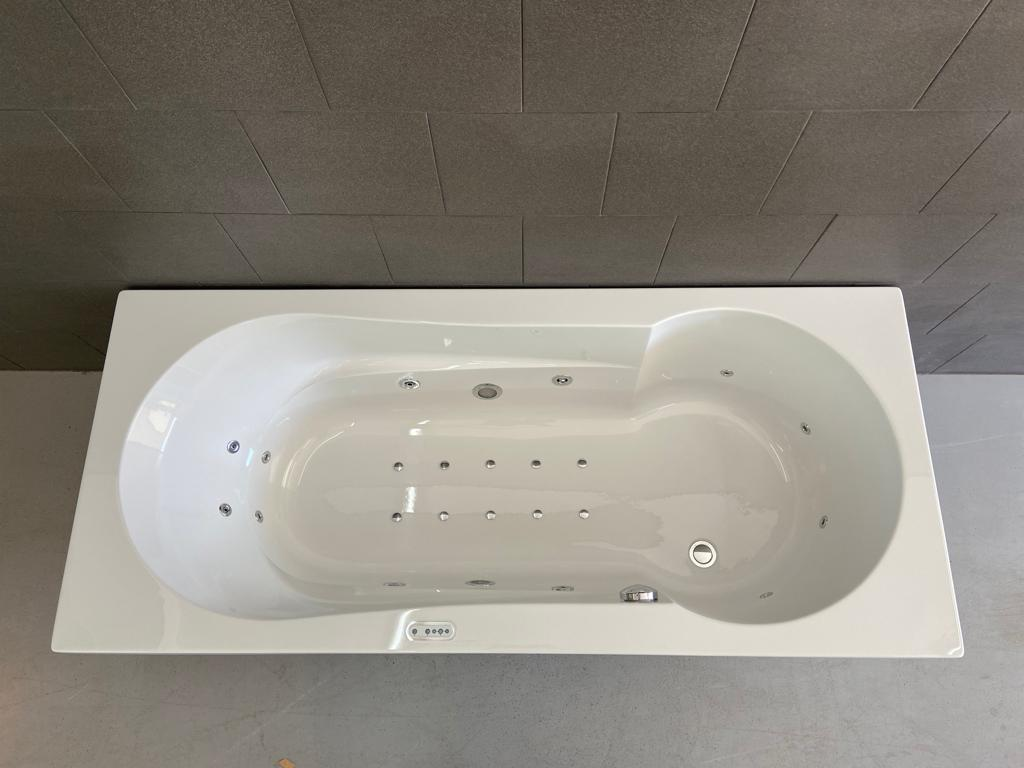 Xenz Barbados bubbelbad met een Koller Advance systeem 180x80 wit