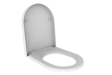 Wiesbaden Vesta toiletzitting softclose en quick release mat wit