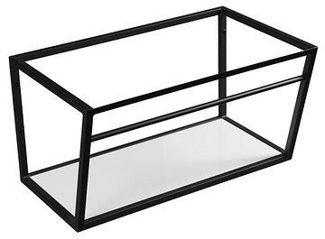 De SKA Constructie badmeubel wastafel frame 75 mat zwart