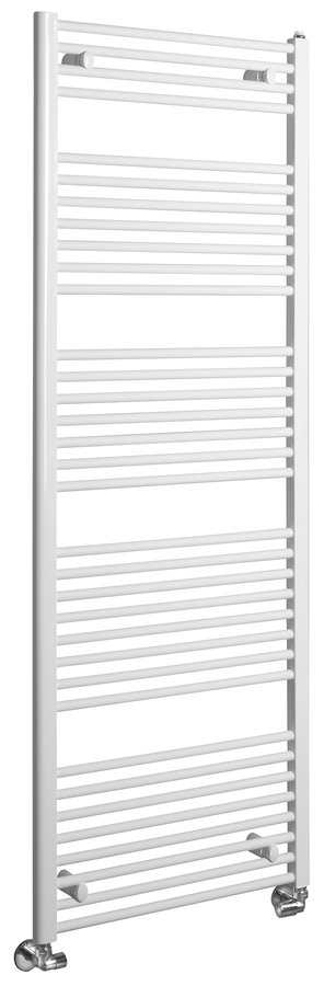 Aqualine Direct handdoekradiator zijaansluiting 60x168 wit