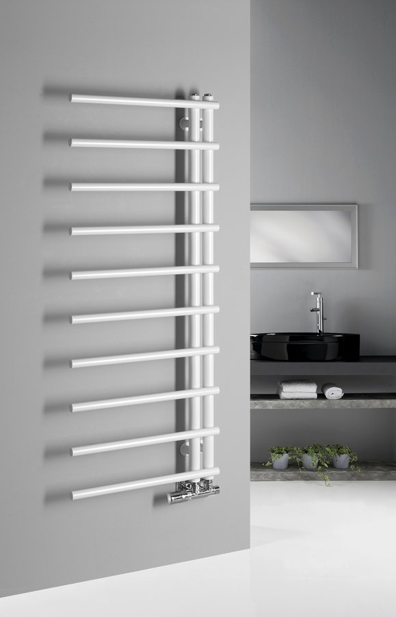 Sapho Justina radiator zijaansluiting 50x125 wit